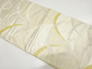 アンティーク　芝草模様織り出し袋帯（材料）